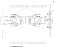 DRIVE TRAIN, REAR PROP SHAFT
