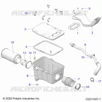 ENGINE, AIR INTAKE SYSTEM
