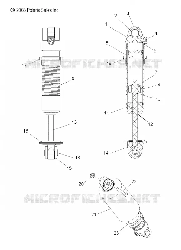 FRONT TRACK SHOCK (7043449)