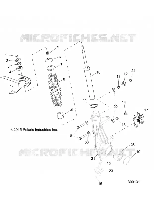 FRONT SUSPENSION STRUT