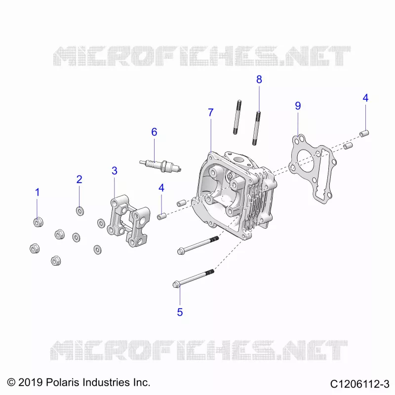 ENGINE, CYLINDER HEAD ASM