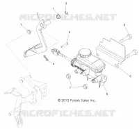 BRAKES, PEDAL AND MASTER CYLINDER