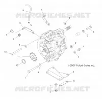 DRIVE TRAIN, MAIN GEARCASE MOUNTING