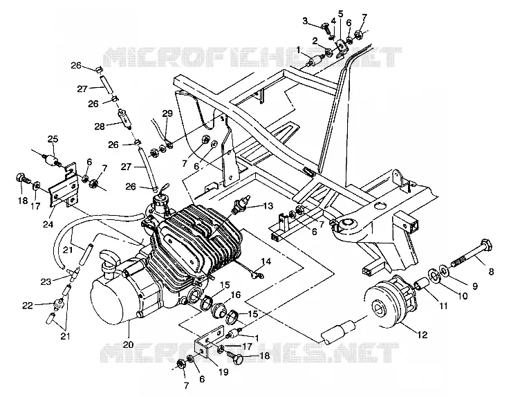 ENGINE MOUNTING