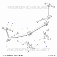 SUSPENSION, FRONT STABILIZER BAR