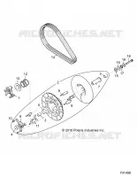 DRIVE TRAIN, SECONDARY CLUTCH
