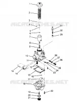 CARBURETOR 6X6 400L, U.S. W958740, SWEDISH S958740 AND NORWEGIAN N958740 (4930273027E002)