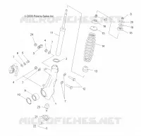 SUSPENSION, FRONT STRUT 