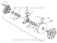 DRIVE CLUTCH ASSEMBLY SUPER SPORT 0940743 (4927742774021A)