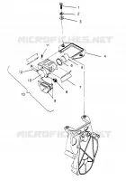 BRAKE 500 CARB 0962764, 500 CARB SKS 0962564,  500 CARB SKS E96256 (4931873187B008)