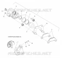REAR BRAKE CALIPER