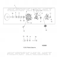DRIVE TRAIN, PRIMARY CLUTCH