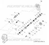 DRIVE TRAIN, MAIN GEARCASE INTERNAL