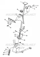 STEERING POST   ASSEMBLY 6X6 350L W938739 (4924062406019A)