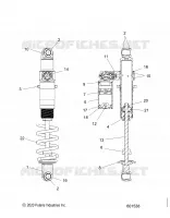 SUSPENSION, REAR SHOCK TRACK, VELOCITY