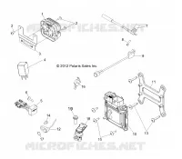 REGULATOR, RELAYS, SENSORS AND ECU