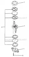 FUEL PUMP STORM 0965782, STORM SKS 0965582,  EURO STORM E965782, EURO STORM (4931593159D008)