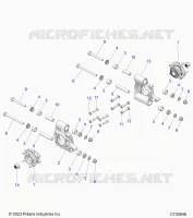SUSPENSION, REAR CARRIER