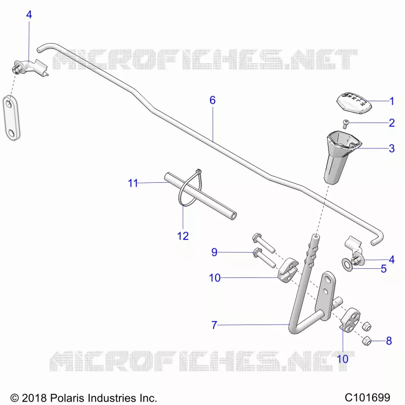 DRIVE TRAIN, GEAR SELECTOR
