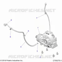 DRIVE TRAIN, FRONT GEARCASE MOUNTING