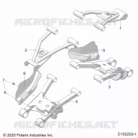 REAR SUSPENSION CONTROL ARMS
