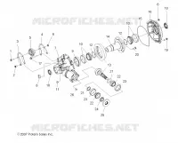 GEARCASE, DIFFERENTIAL, INTERNAL COMPONENTS