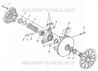 DRIVE CLUTCH WIDETRAK GT 0972061 AND EUROPEAN WIDETRAK GT E972061 (4938173817B013)
