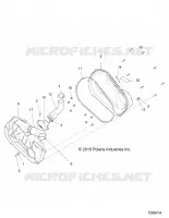 DRIVE TRAIN, CLUTCH COVER AND DUCTING