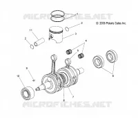 PISTON   CRANKSHAFT