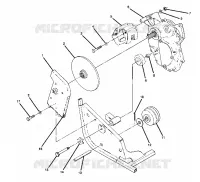 RIGHT GEARCASE   BRAKE MOUNTING (4914781478029A)