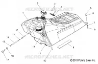 FUEL SYSTEM, FUEL TANK ASM.