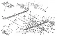 SUSPENSION ASSEMBLY TRAIL/0930761 (4923222322021A)