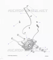 DRIVE TRAIN, FRONT GEARCASE MOUNTING