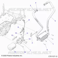 OIL FILTER, OIL COOLER