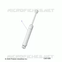 SUSPENSION, REAR SHOCK TRACK (7045512)