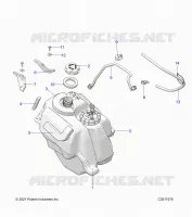 FUEL SYSTEM, FUEL TANK ASM.