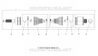 DRIVE TRAIN, REAR DRIVE SHAFT