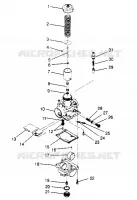 CARBURETOR 2X4 400L W947540 (4926752675C012)