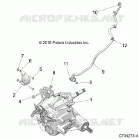 DRIVE TRAIN, MAIN GEARCASE MOUNTING