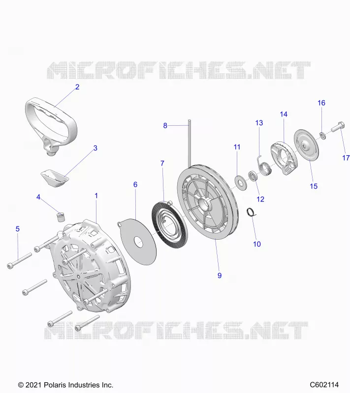 ENGINE, RECOIL STARTER