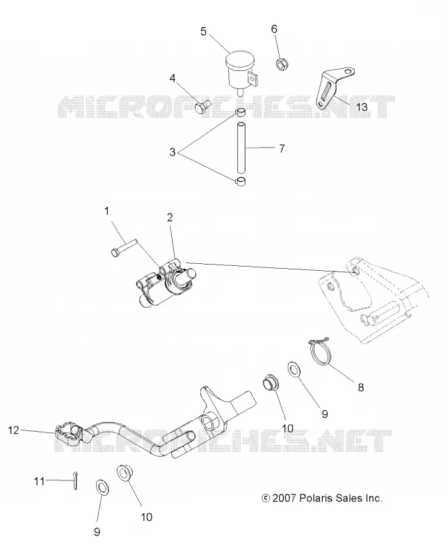 BRAKES, BRAKE PEDAL AND REAR MASTER CYLINDER