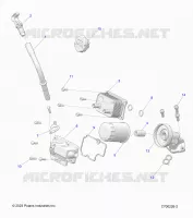 ENGINE, DIPSTICK & OIL FILTER