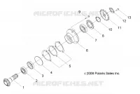 DRIVE TRAIN, GEAR SHAFT OUTPUT