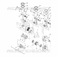 PISTON AND CRANKSHAFT 650 RXL (4919531953025A)