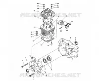 CRANKCASE AND CYLINDER