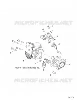 ENGINE, THROTTLE BODY AND FUEL RAIL