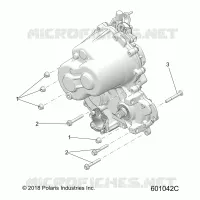 DRIVE TRAIN, GEARCASE MOUNTING