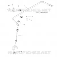 SUSPENSION, TORSION BAR, REAR