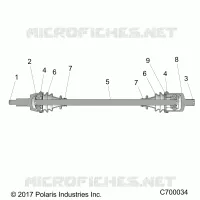 DRIVE TRAIN, FRONT HALF SHAFT