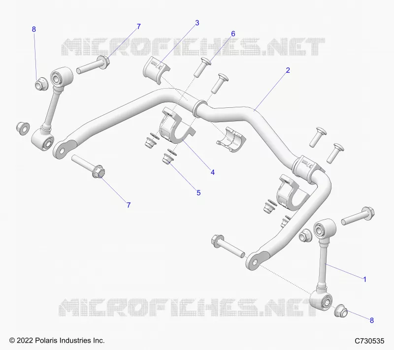 SUSPENSION, FRONT STABILIZER BAR